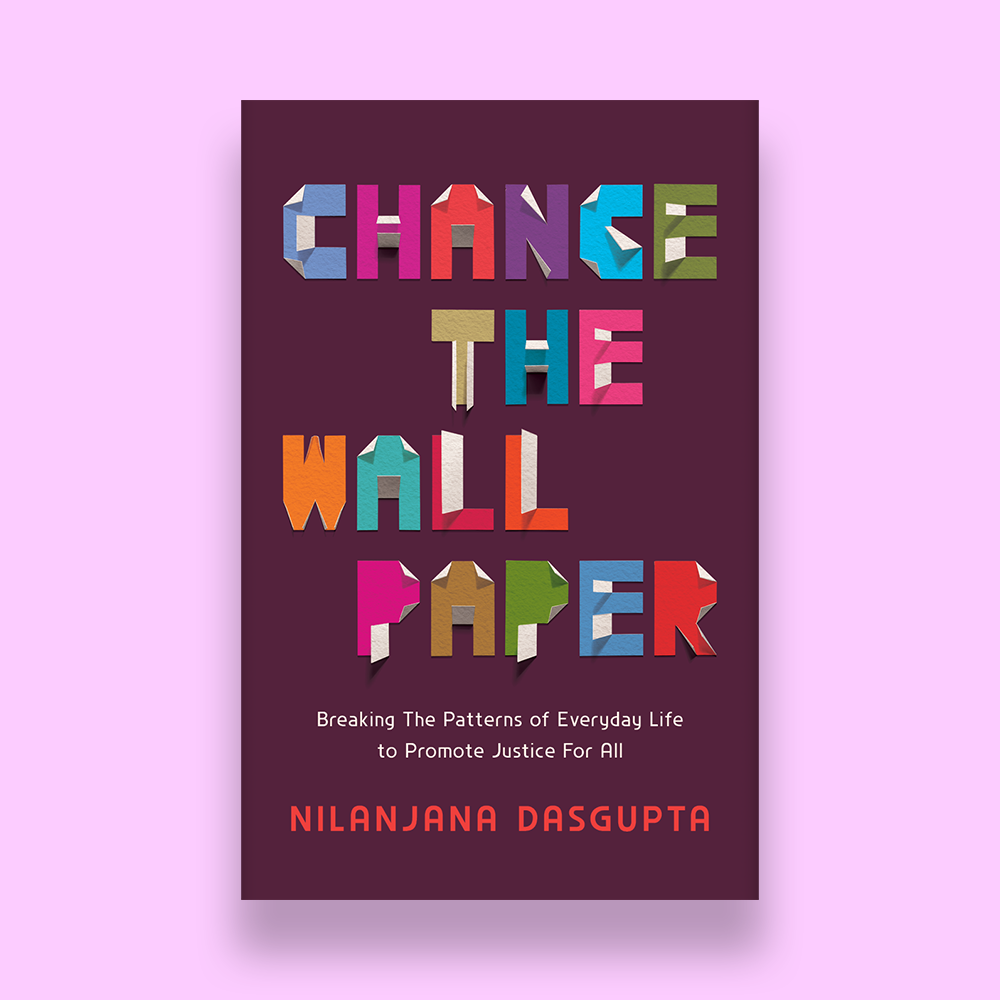 Change the Wallpaper book cover design directions by Vera Villanueva